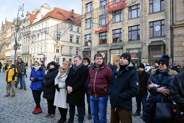 Protest przeciwko cenzurze Internetu (Wrocław, 19 I AD 2019) — fot. Adrian Nikiel