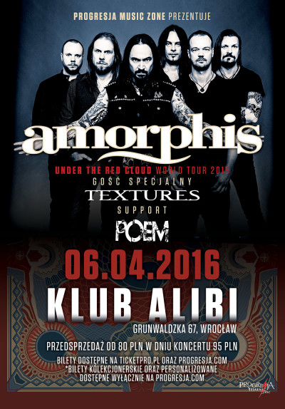Amorphis w klubie Alibi
