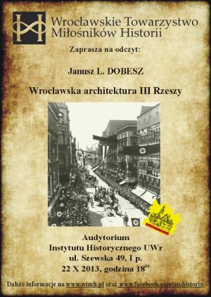 Wrocławska architektura III Rzeszy