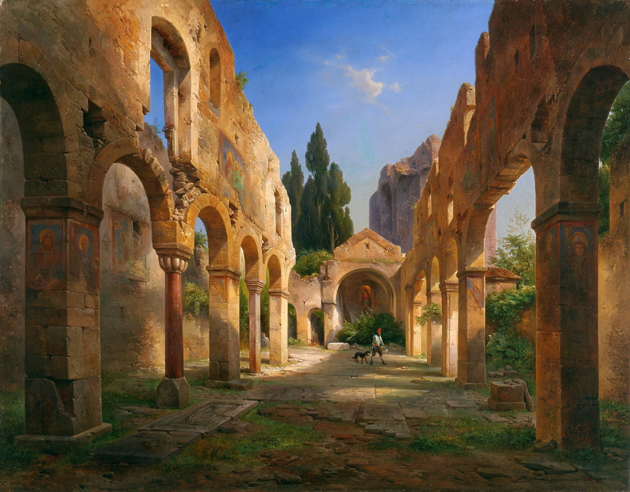 Albert Emil Kirchner, Bazylika w Castello San Pietro w Weronie, 1845