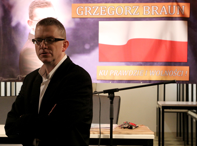 Grzegorz Braun — fot. Kamil Gałczyński