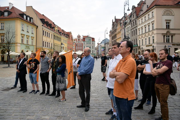 Stop cenzurze Internetu (Wrocław, 7 IX AD 2018) — fot. Adrian Nikiel
