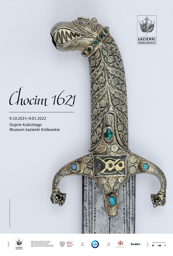 Od 9 października 2021 roku można oglądać wystawę czasową w Łazienkach Królewskich – Chocim 1621