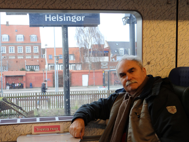 W pociągu Helsingør-Kopenhaga