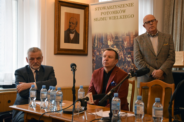 Tadeusz Marczak, Artur Ławniczak, Andrzej Iwicki — fot. Adrian Nikiel