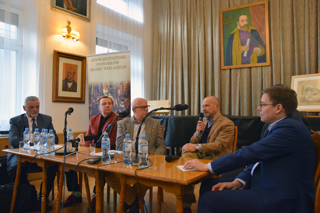 Tadeusz Marczak, Artur Ławniczak, Andrzej Iwicki, Marcin Kwiecień, Robert Alberski, Piotr Szymaniec — fot. Adrian Nikiel
