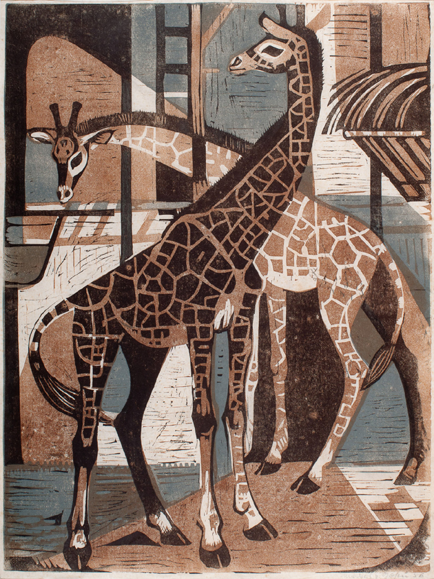 Marcus von Gosen, Żyrafy (1954), kolekcja prywatna