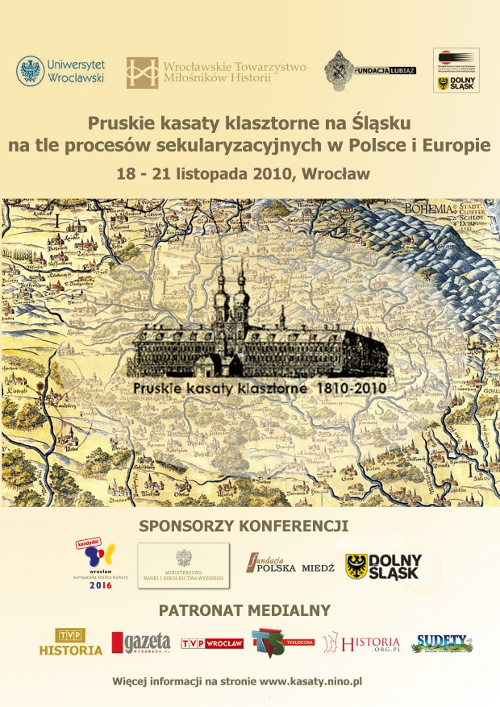 Pruskie kasaty klasztorne na Śląsku na tle procesów sekularyzacyjnych w Polsce i Europie