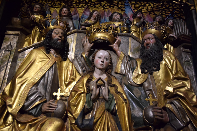 Koronacja Najświętszej Maryi Panny (Muzeum Narodowe we Wrocławiu) — fot. Adrian Nikiel