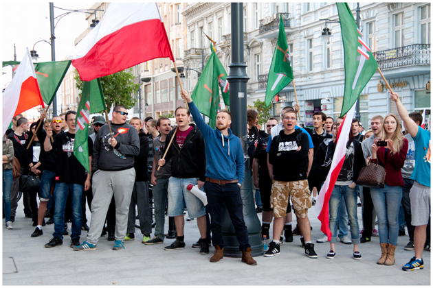 protest w Łodzi