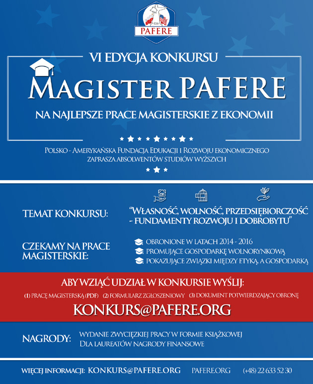 Magister PAFERE 2016