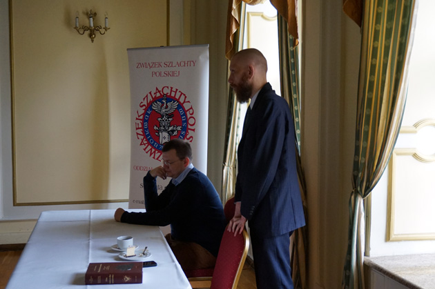 Spotkanie z dr. Markiem Jerzym Minakowskim — fot. Adrian Nikiel
