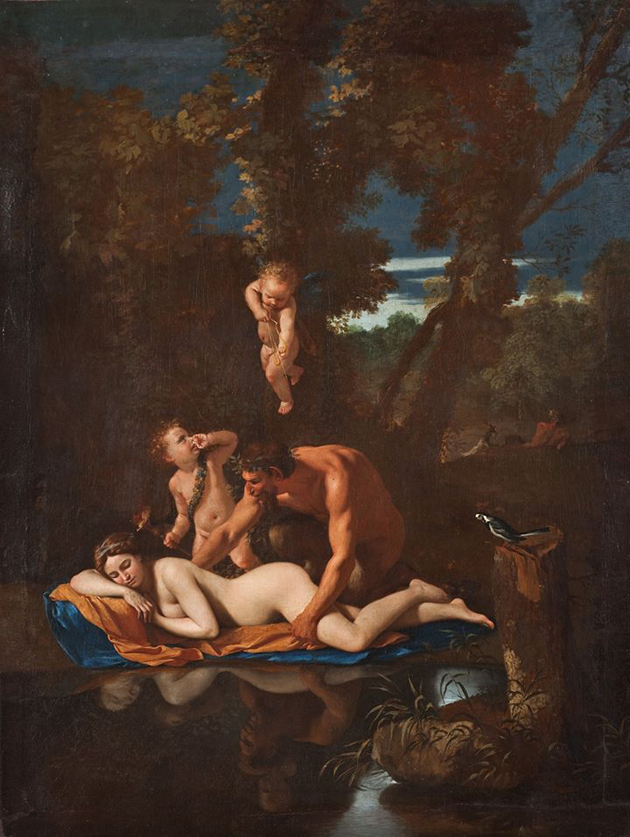 Mistrz Hovingham, Jupiter i Antiope, ok. 1650