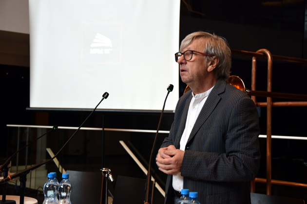 Konferencja prasowa w Narodowym Forum Muzyki (24 IV AD 2019) — fot. Adrian Nikiel