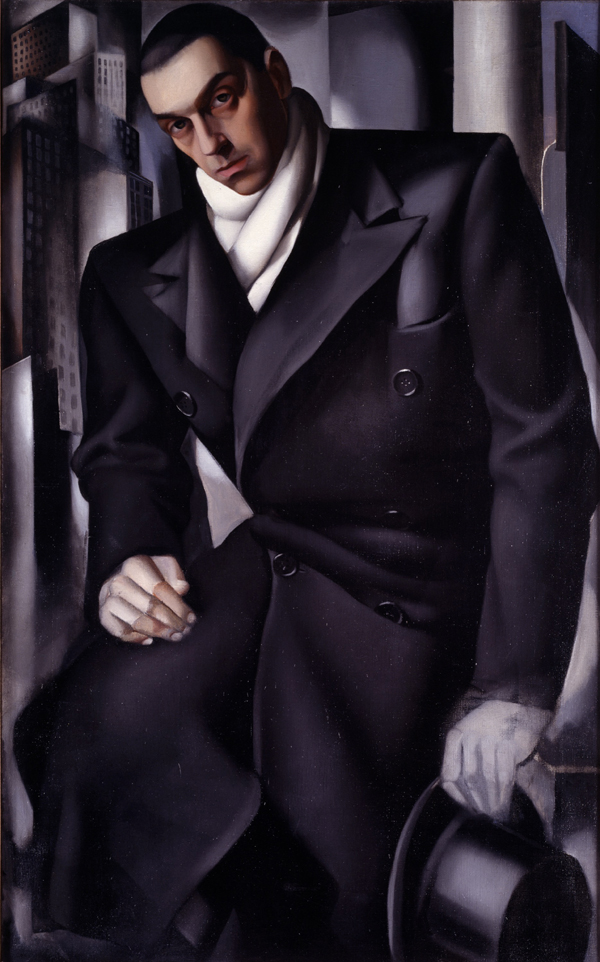 Tamara Łempicka, Niedokończony mężczyzna (Portret Tadeusza Łempickiego), 1928, © Tamara de Lempicka Estate LLC