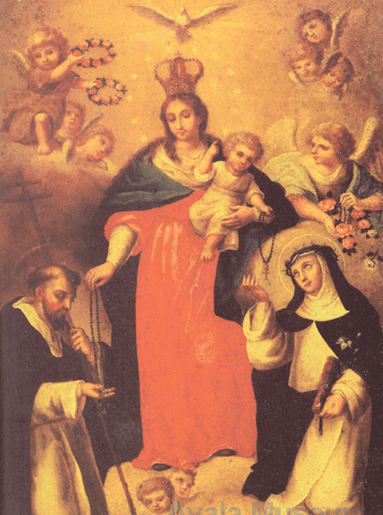 Nuestra Señora del Santisimo Rosario — Damian Domingo