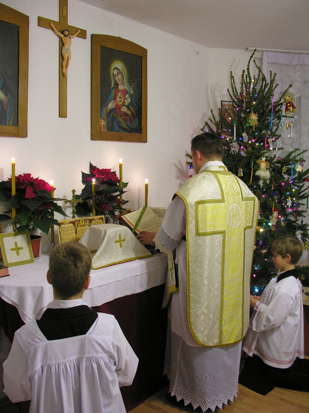 Oratorium Świętego Jana Apostoła i Ewangelisty, Boże Narodzenie AD 2013 — fot. Adrian Nikiel