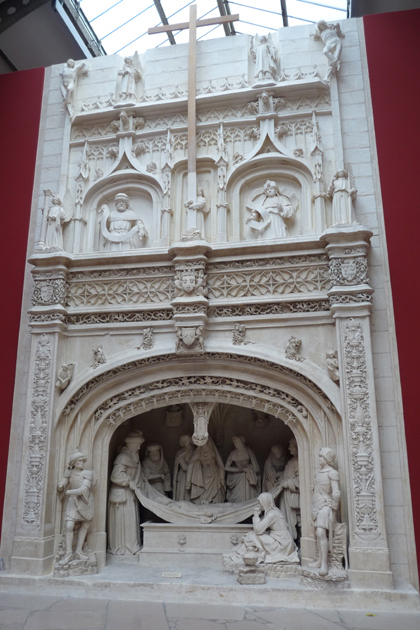 Złożenie do grobu z transeptu kościoła w opactwie świętego Piotra w Solesmes