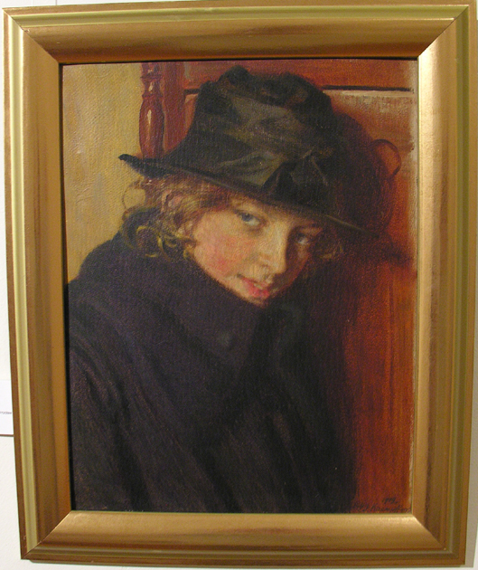 Portret Leny, Eduard Kaempffer