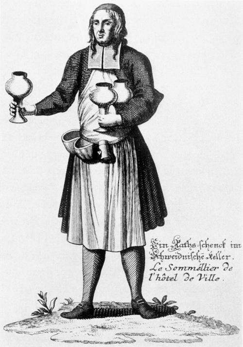 szynkarz z Piwnicy Świdnickiej (XVIII wiek)