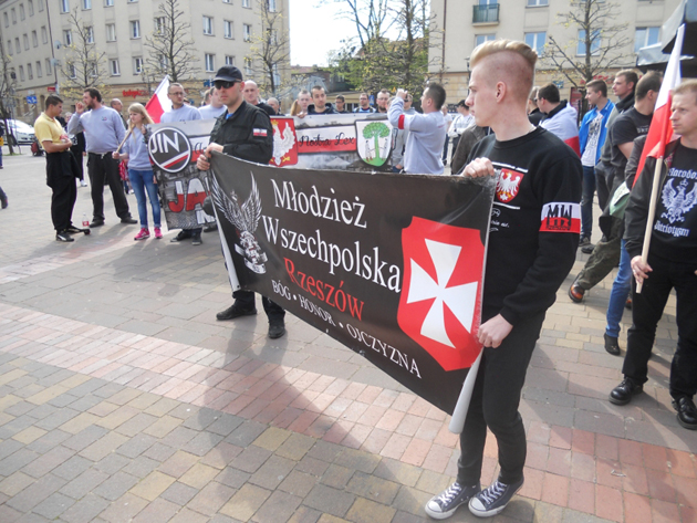 Marsz Powstańców Śląskich w Tychach (30 IV AD 2016)