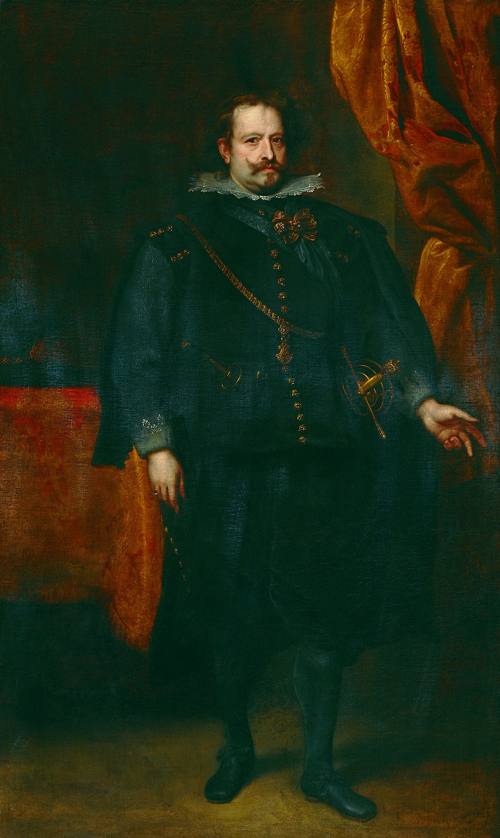 Antoni van Dyck — Don Diego de Mexia, markiz de Leganés, ok. 1634