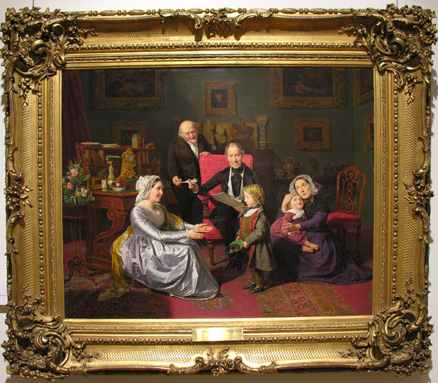 Adopcja, Ferdinand Georg Waldmüller