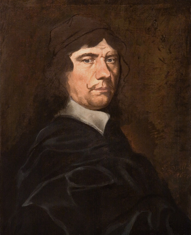 Michał Łukasz Leopold Willmann, Autoportret, 1682