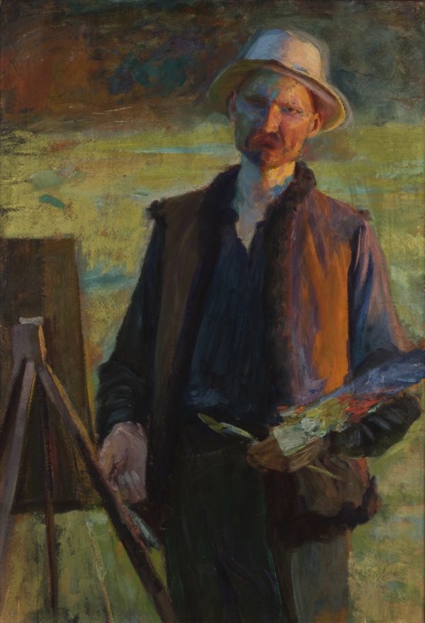 Leon Wyczółkowski — Autoportret