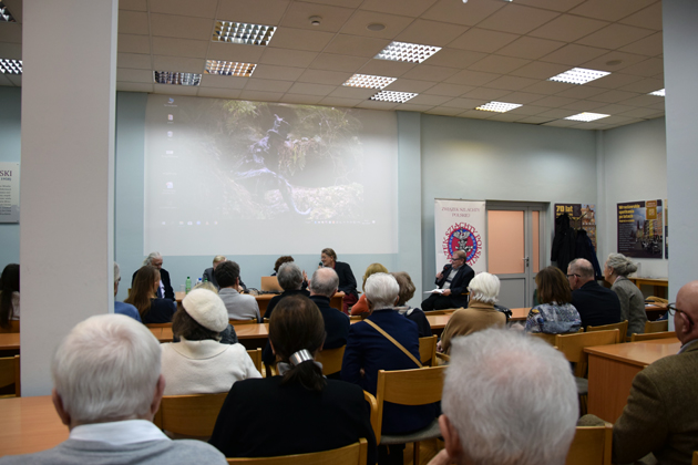 panel dyskusyjny (8 XII AD 2018) — fot. Adrian Nikiel