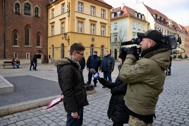 Protest przeciwko cenzurze Internetu (Wrocław, 19 I AD 2019) &mdash; fot. Adrian Nikiel