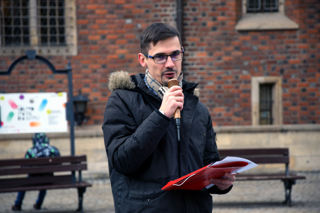 Protest przeciwko cenzurze Internetu (Wrocław, 19 I AD 2019) &mdash; fot. Adrian Nikiel