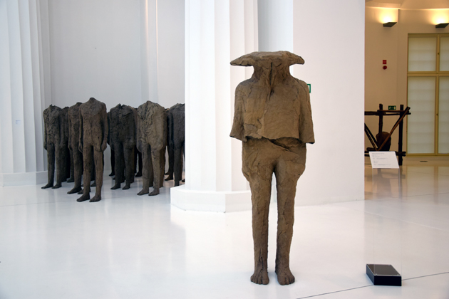 dzieła Magdaleny Abakanowicz — fot. Adrian Nikiel dzieła Magdaleny Abakanowicz — fot. Adrian Nikiel