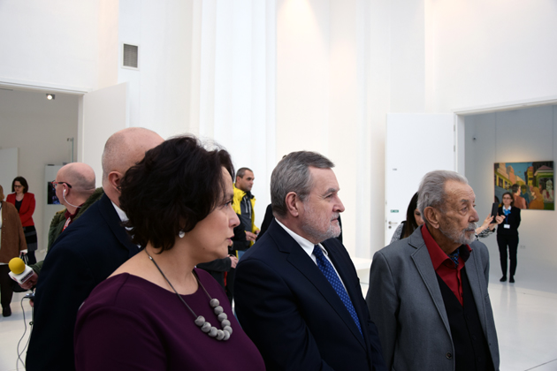 dr Barbara Banaś, prof. Piotr Gliński, Mariusz Hermansdorfer — fot. Adrian Nikiel dr Barbara Banaś, prof. Piotr Gliński, Mariusz Hermansdorfer — fot. Adrian Nikiel