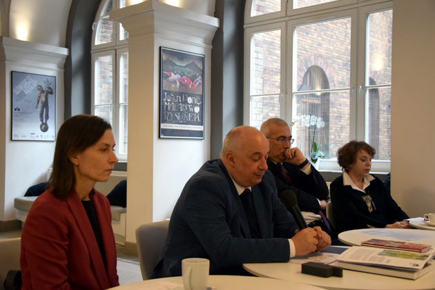 śniadanie prasowe w MNWr (14 I AD 2019) &mdash; fot. Adrian Nikiel